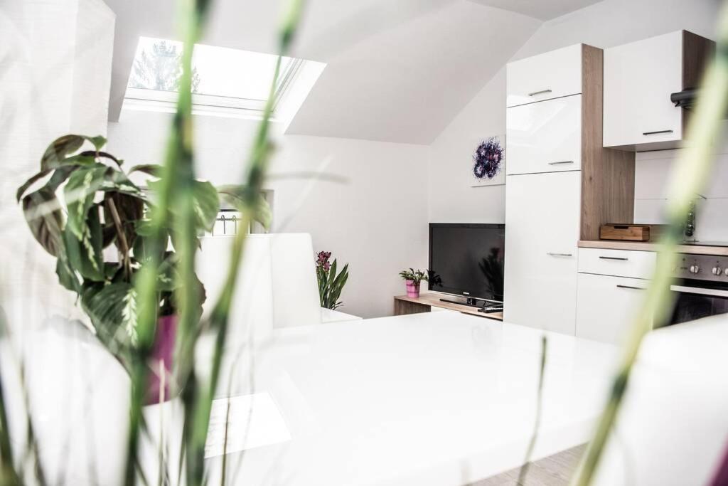 Apartment Pouringraz Fuer Kunst- Und Tennisliebhaber Bagian luar foto